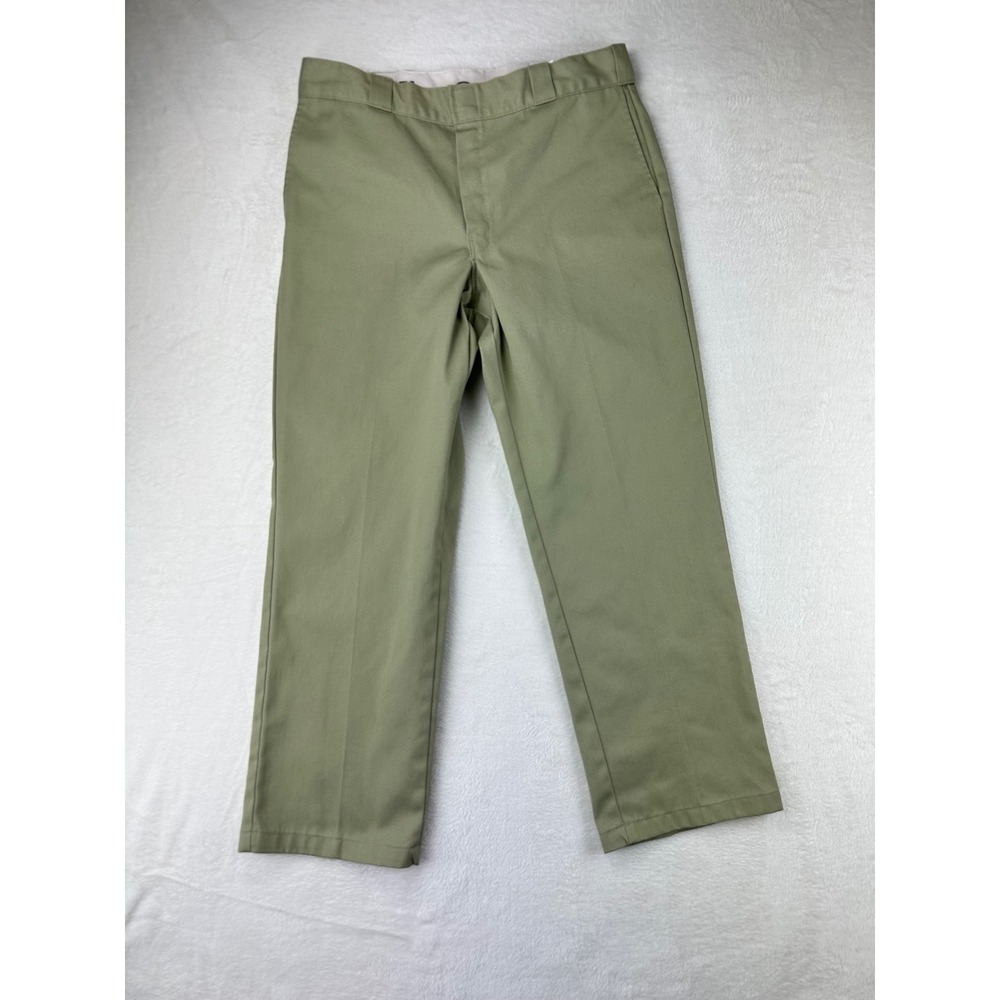 Dickies 874‎ Work Pants Mens 36x30 Khaki Tan Original Fit Straight Twill Chino